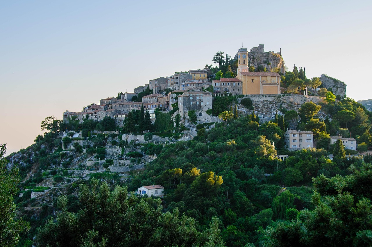 Eze, France (image credits: pixabay)