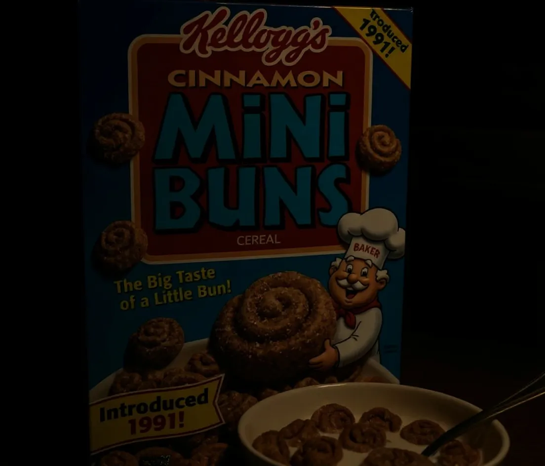 #13 - Kellogg's Cinnamon Mini Buns Cereal - Evening mood