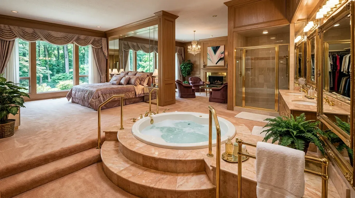 #1 - The Sprawling Master Suite with Sunken Tub and Walk-In Everything (Image Credits: Gemini)