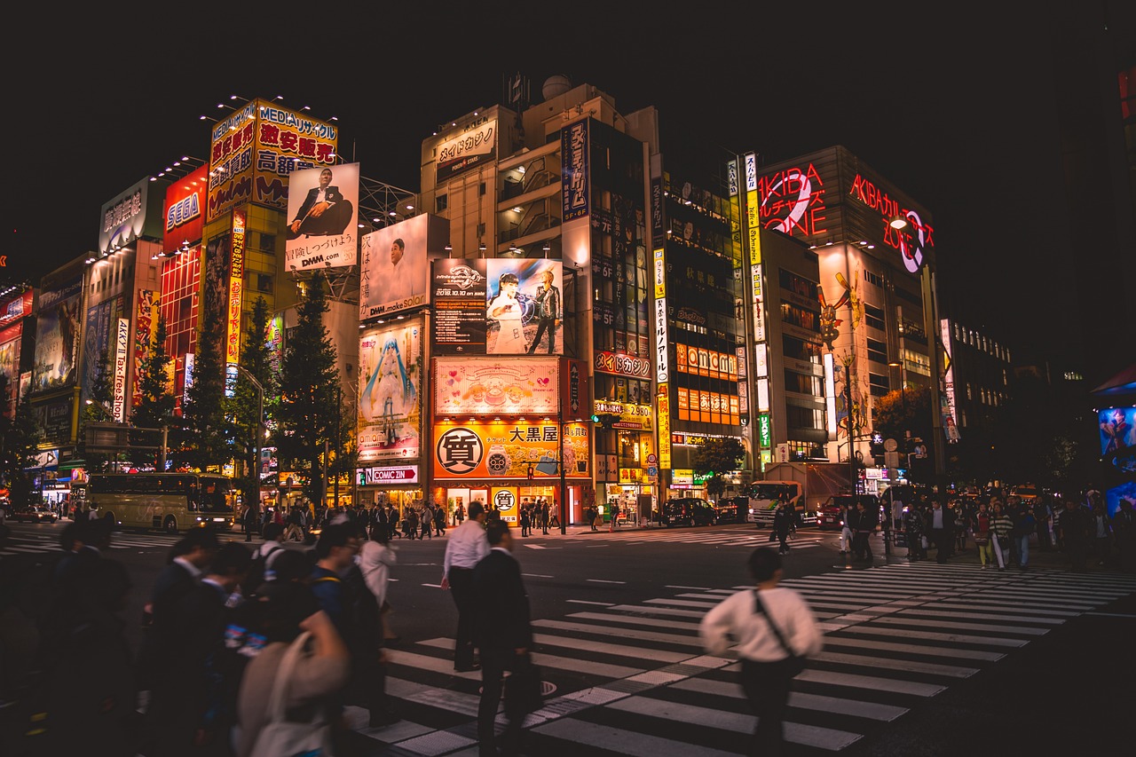 Tokyo, Japan: The Safe and Electrifying Metropolis (image credits: pixabay)