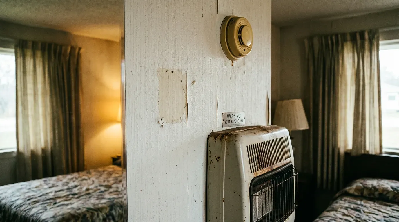 #10 - No Carbon Monoxide Detectors (Image Credits: AI Generated)