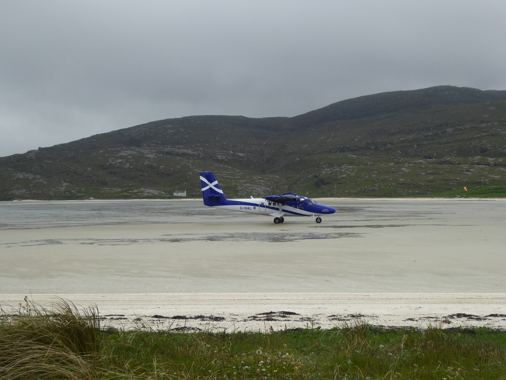 Barra Airport (BRR), Scotland (image credits: wikimedia)
