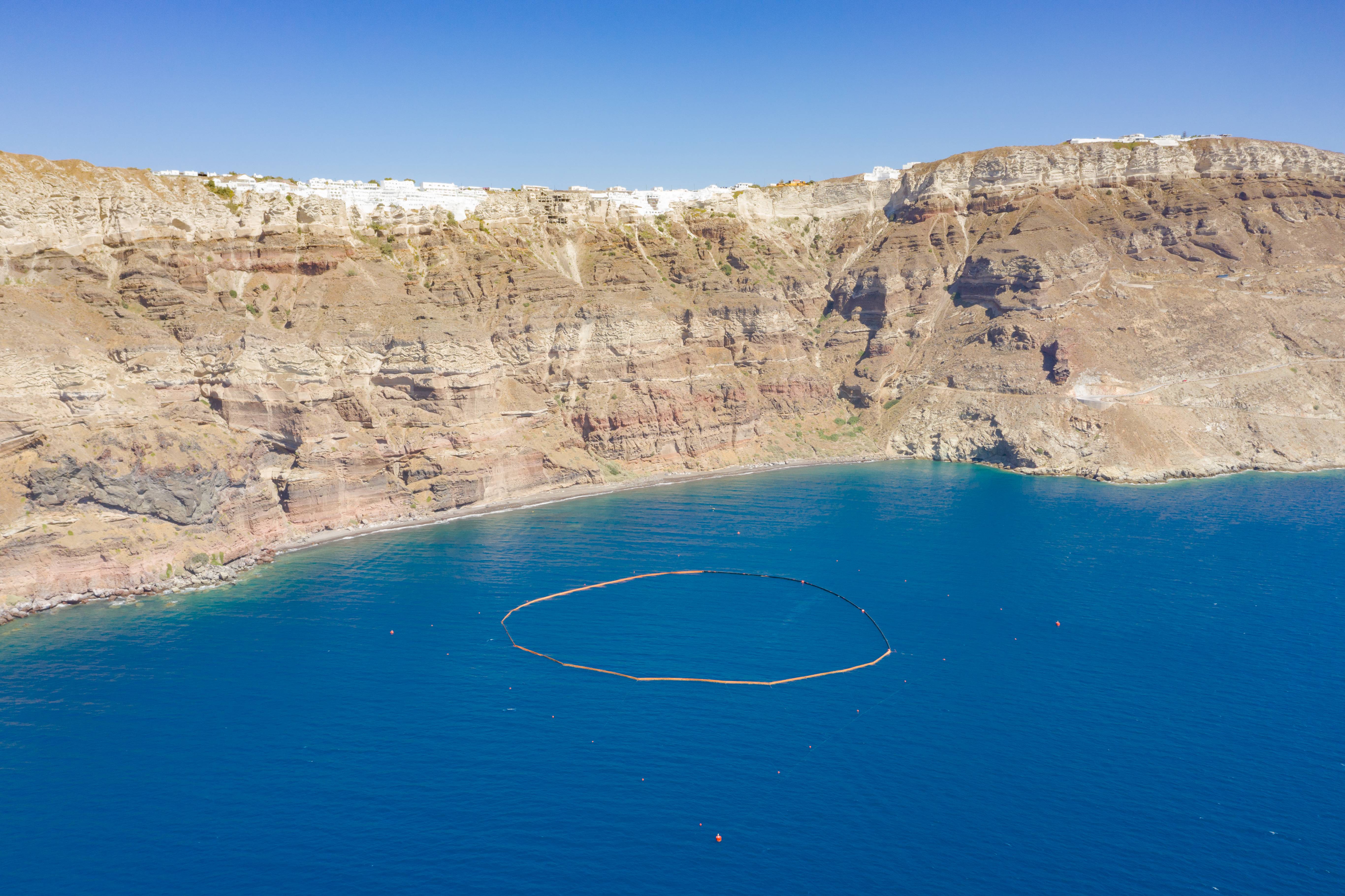 Santorini Whitewashed Dreams at Risk (image credits: wikimedia)
