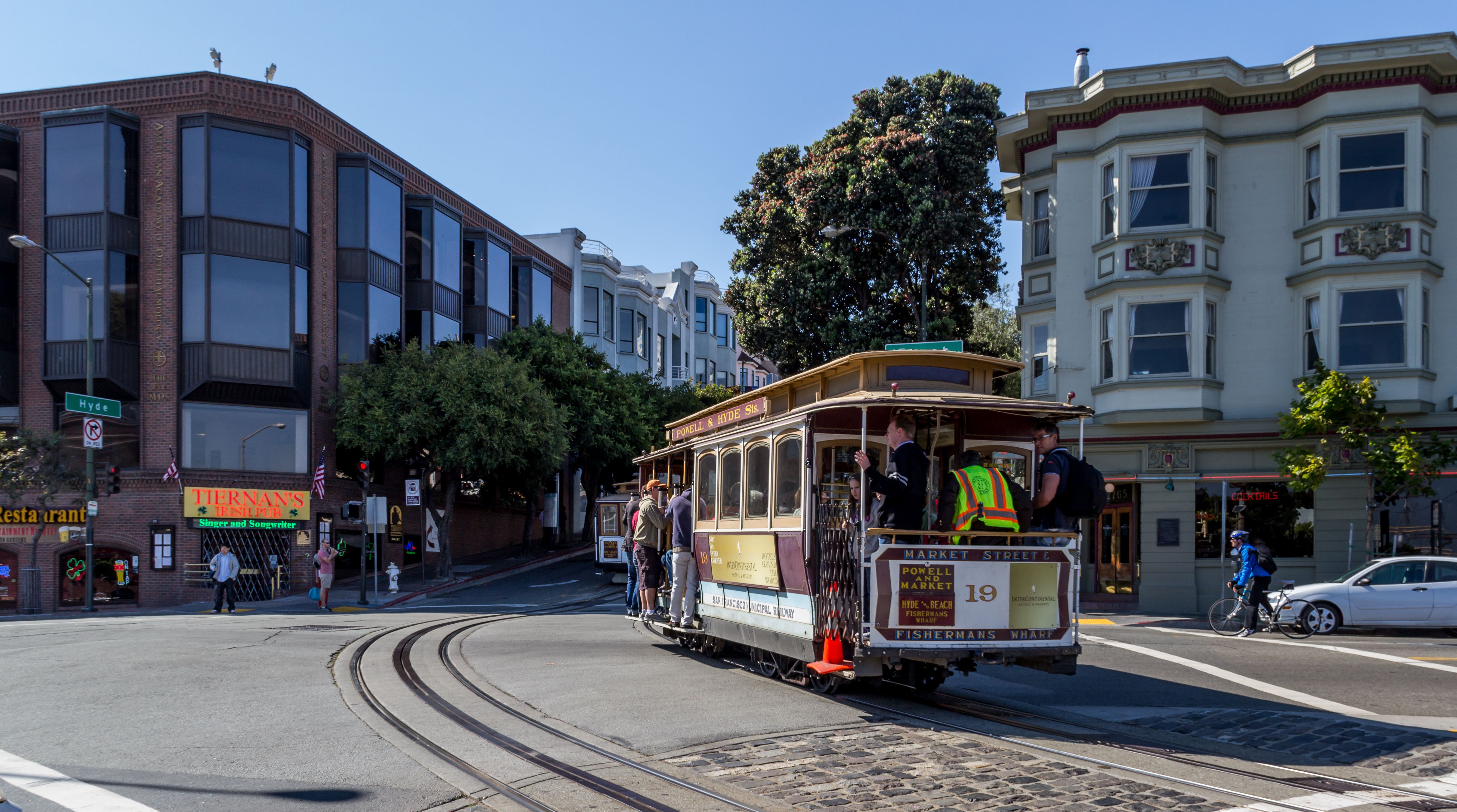 San Francisco Colorful Streets and Golden Views (image credits: wikimedia)