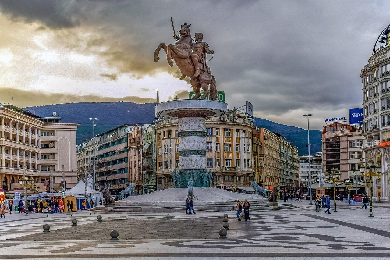 Skopje, North Macedonia (image credits: pixabay)