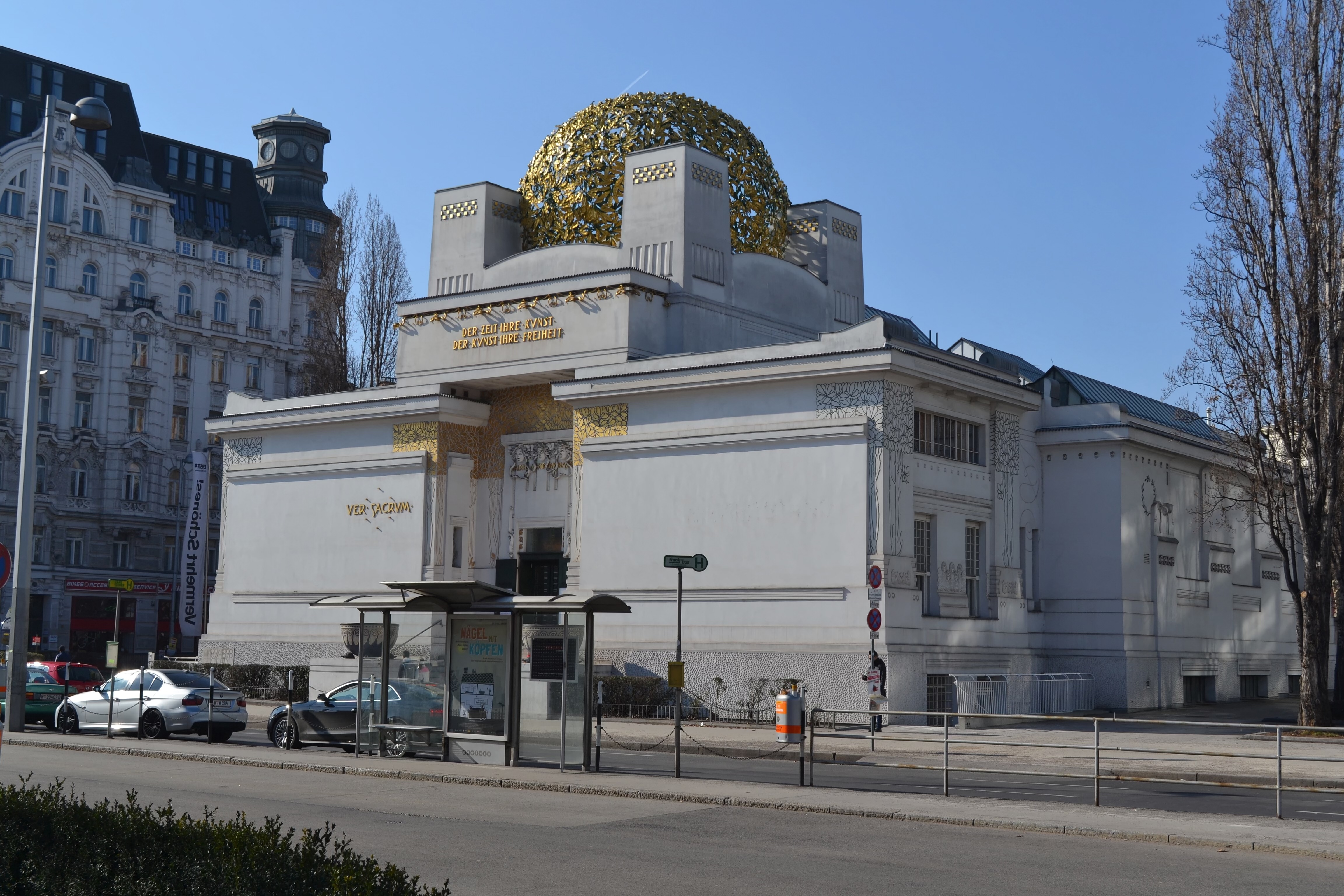 The Vienna Secession Building: Art Nouveau’s Bold Statement (image credits: wikimedia)