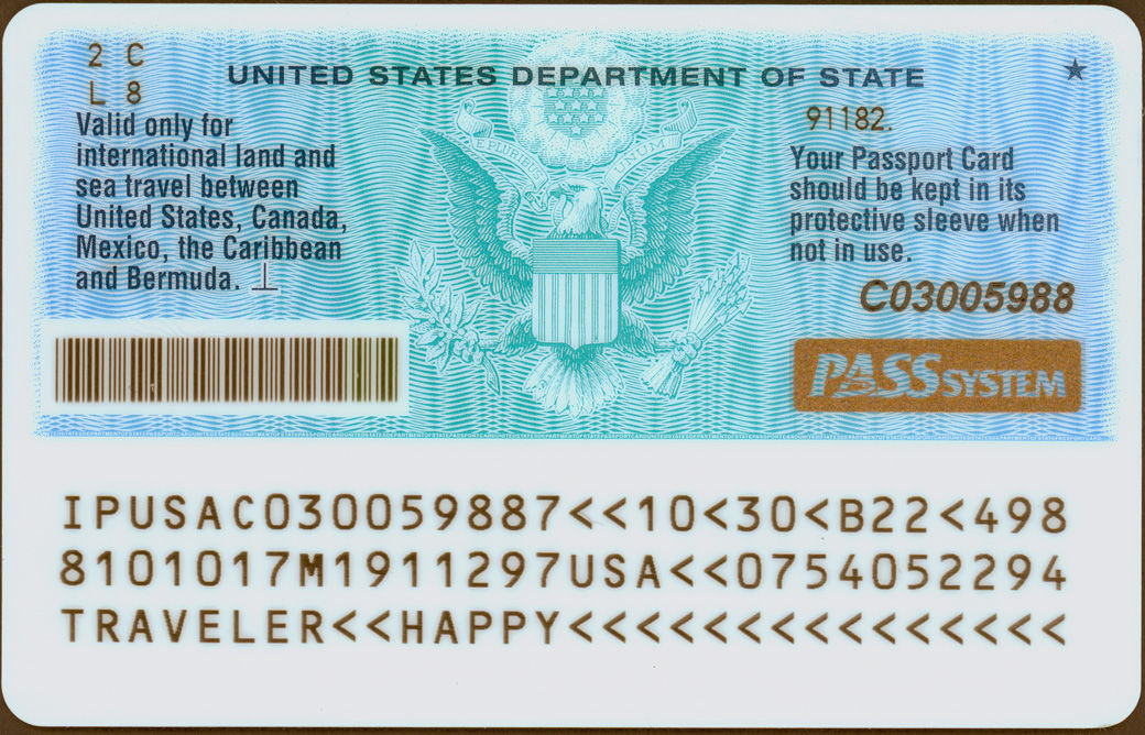 Myth 8: You Can Travel Internationally with a Passport Card (image credits: wikimedia)