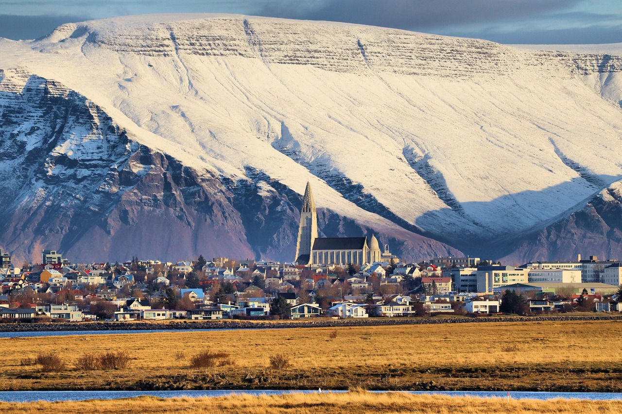 Reykjavik, Iceland (image credits: pixabay)