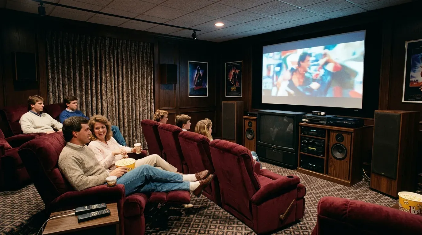 #8 - The Dedicated Home Theater or Media Room (Image Credits: Gemini)