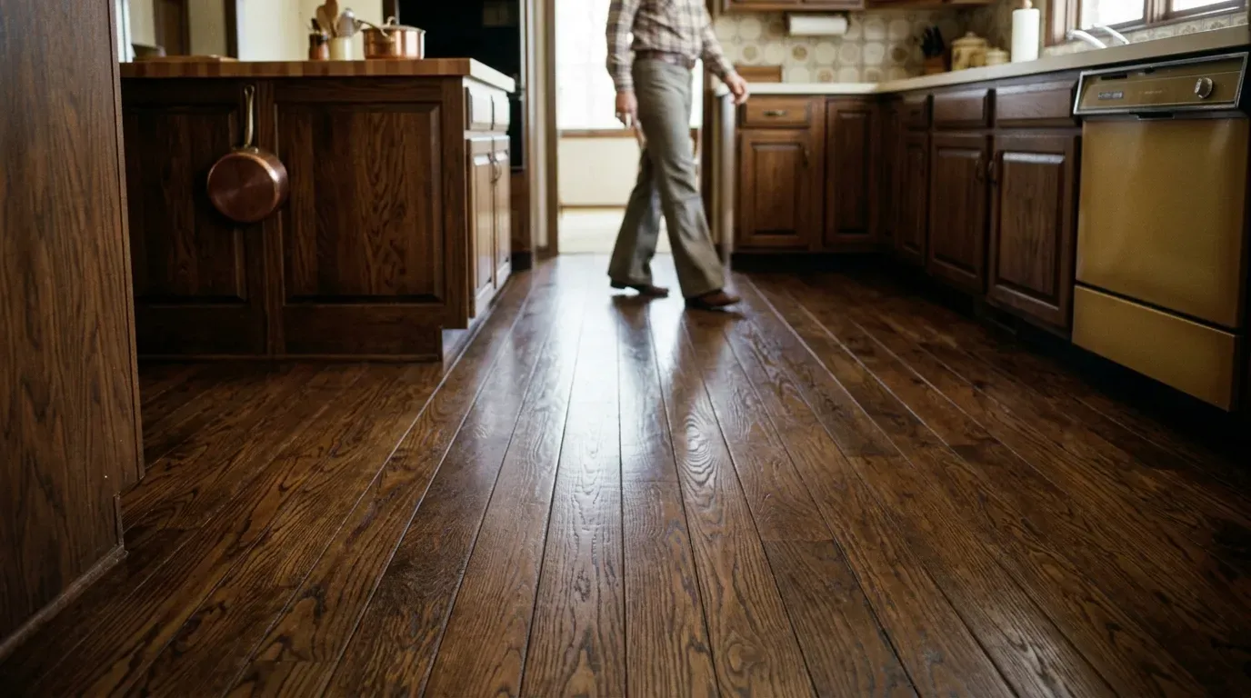 #10 - Hardwood Flooring (Instead of Vinyl or Linoleum) (Image Credits: Gemini)