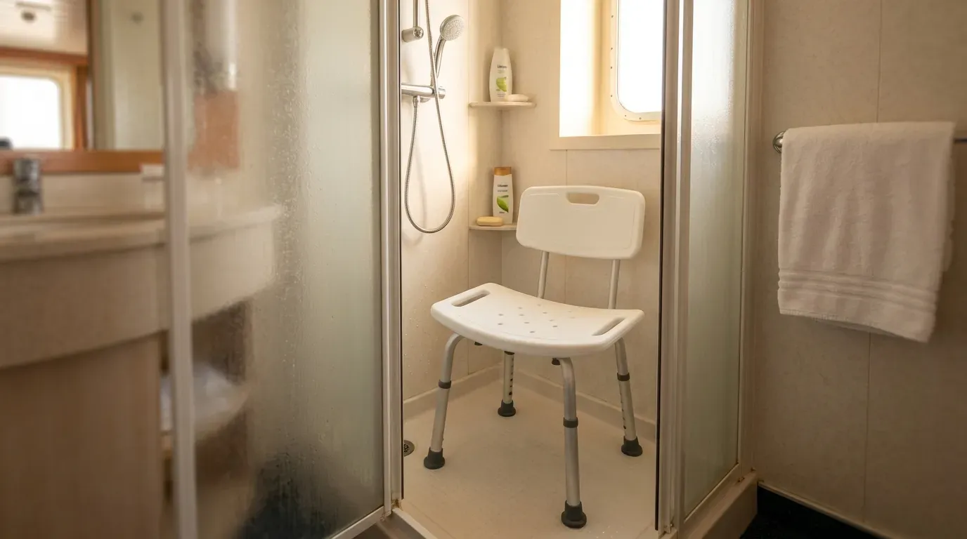 #13 - A Shower Chair or Shower Seat (Image Credits: Gemini)