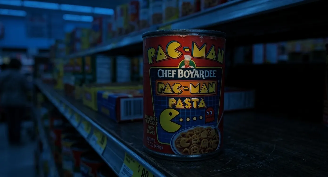 #14 - Chef Boyardee Pac-Man Pasta - Blue hour