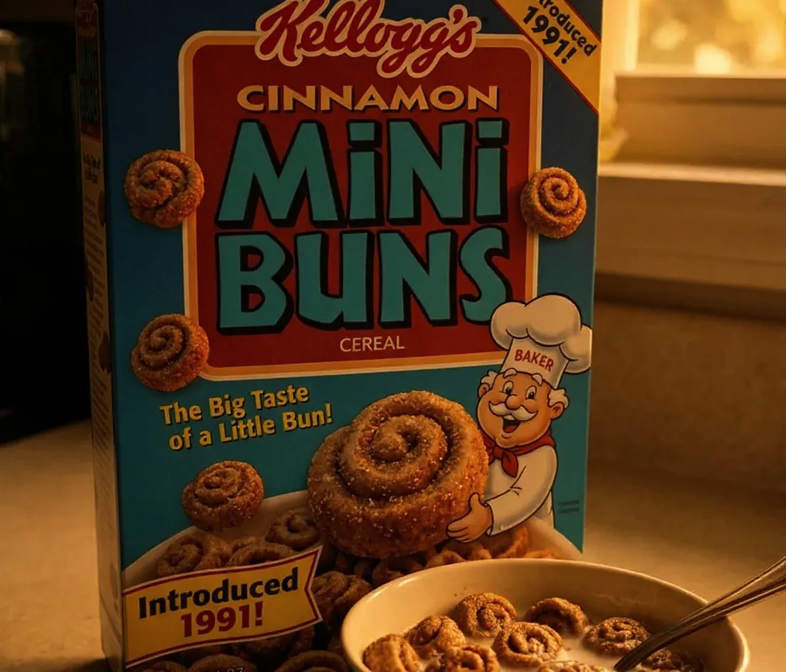 #13 - Kellogg's Cinnamon Mini Buns Cereal - Golden hour