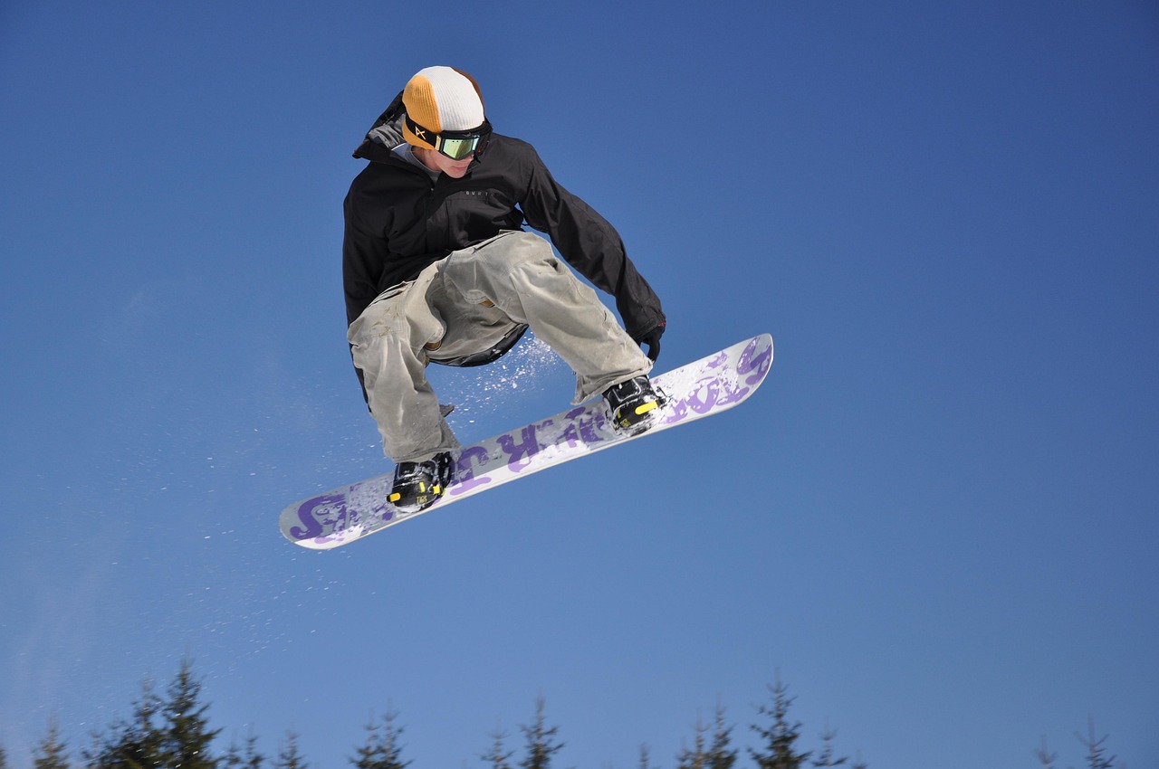 Snowboarding (image credits: pixabay)