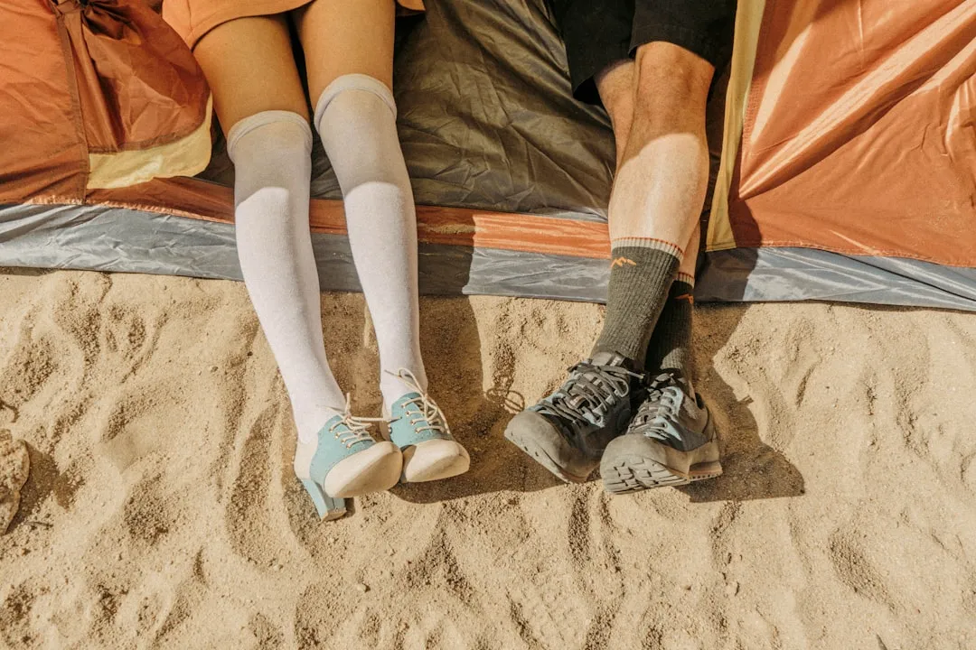 1. Slipping on Compression Socks Before You Board (Image Credits: Unsplash)