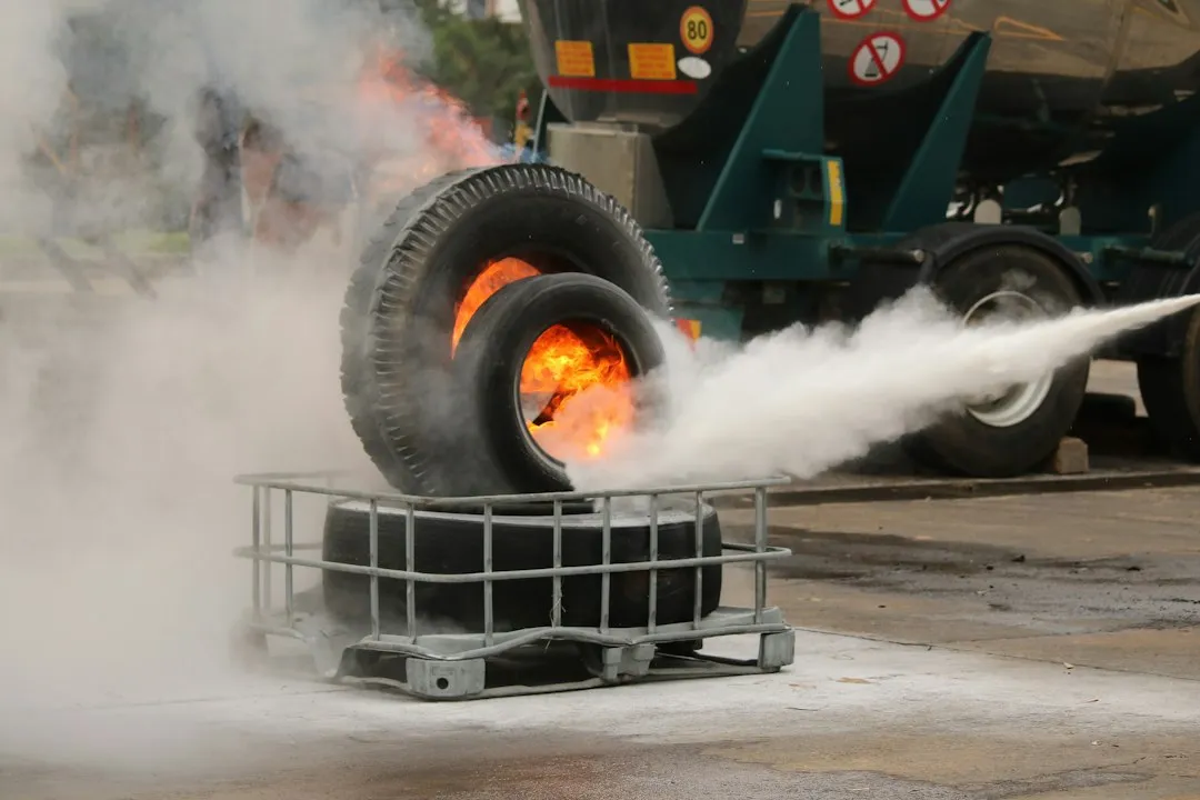 Oxygen Inside a Hot Tire Is Genuinely Dangerous (Image Credits: Unsplash)