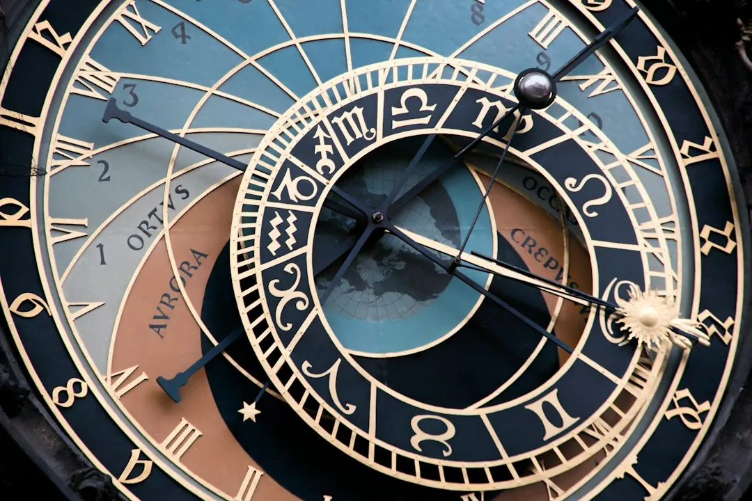 The Calendar Dial Below (Image Credits: Unsplash)