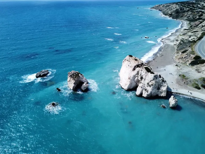 1. Giola Lagoon, Thassos, Greece - Aphrodite's Tear (Image Credits: Pexels)