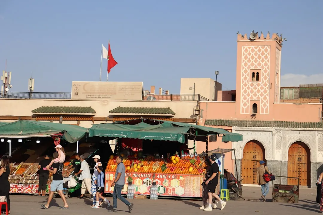 Jemaa el-Fna, Marrakech, Morocco (Image Credits: Unsplash)