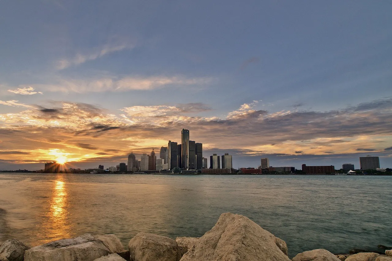 Detroit Is a Striking Eastern Time Example (Image Credits: Pixabay)