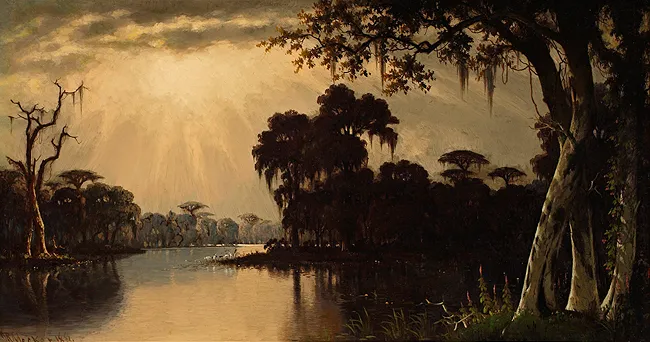 Where the Atchafalaya Basin Frames the Horizon (via [1], Public domain)