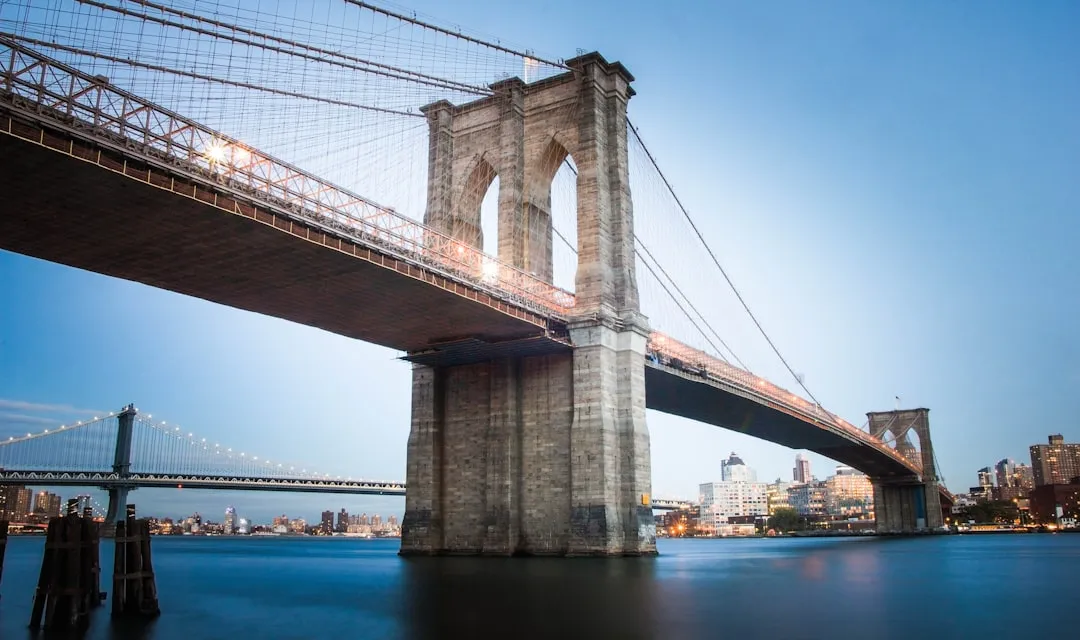 1. Brooklyn Bridge, New York City (Image Credits: Unsplash)
