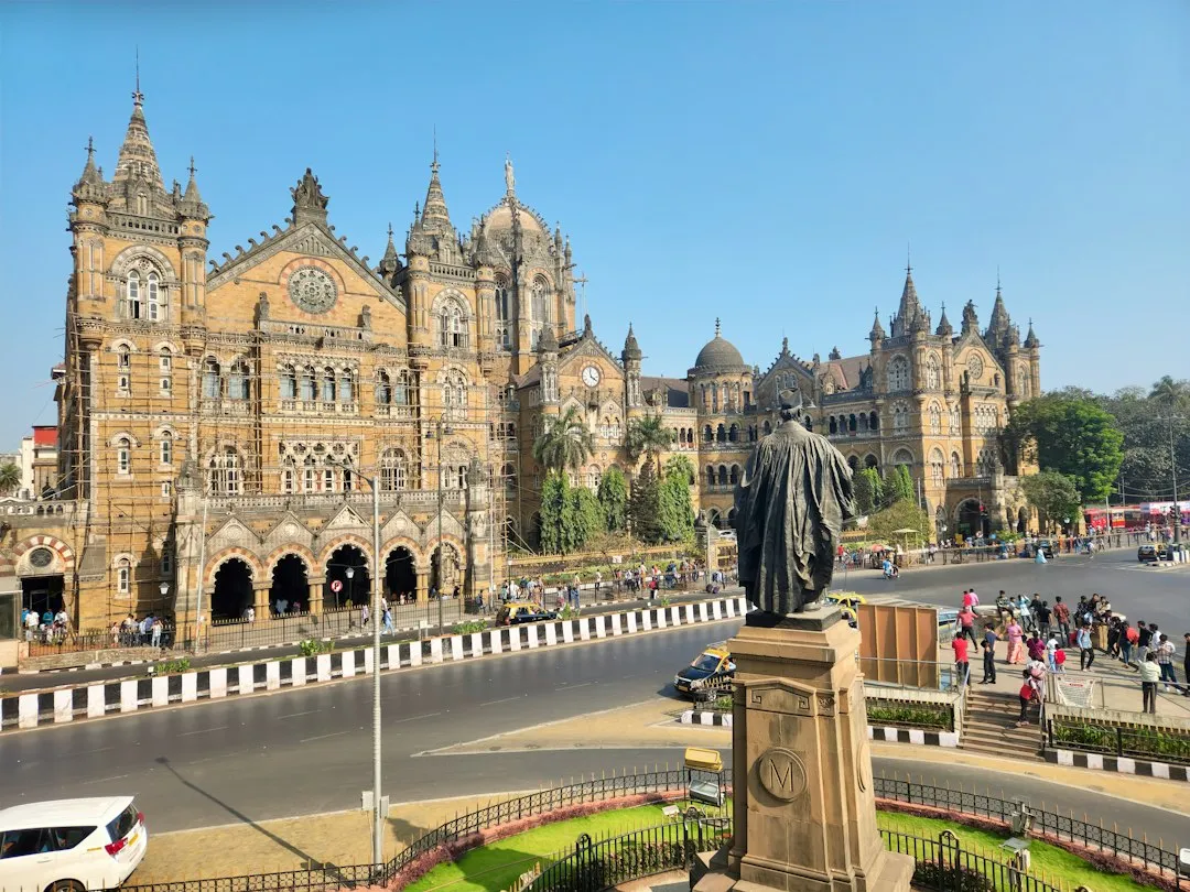 5. Chhatrapati Shivaji Maharaj Terminus, Mumbai, India (Image Credits: Unsplash)