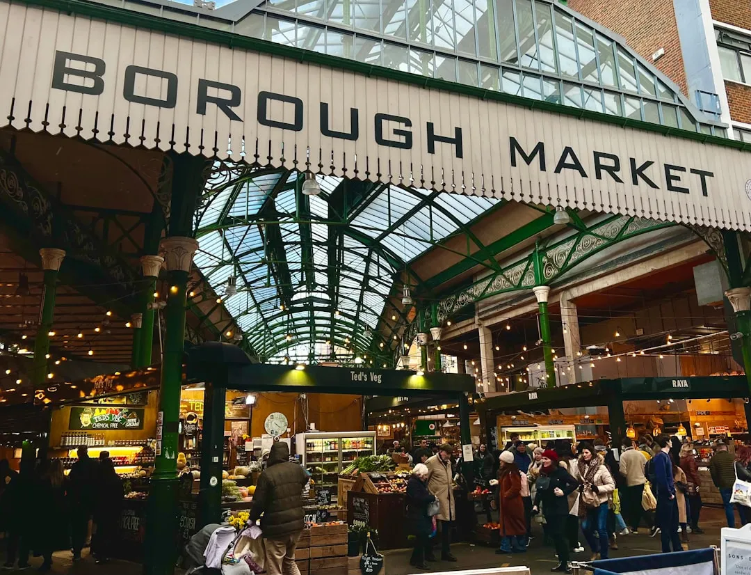 Borough Market, London, UK (Image Credits: Unsplash)