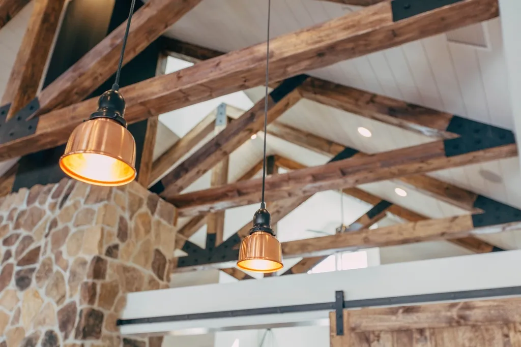 Exposed Beams and High Ceilings: Structural Honesty (Image Credits: Rawpixel)