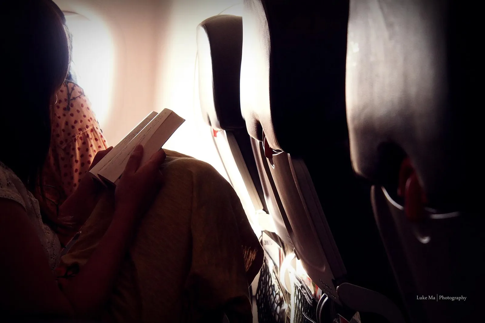 Don't Swim Against the Current for a Misplaced Bag (the airplane cabin, Kansai, Japan, CC BY 2.0)