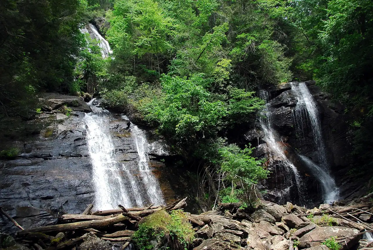 Anna Ruby Falls: A Twin Waterfall Worth the Walk (Image Credits: Pixabay)