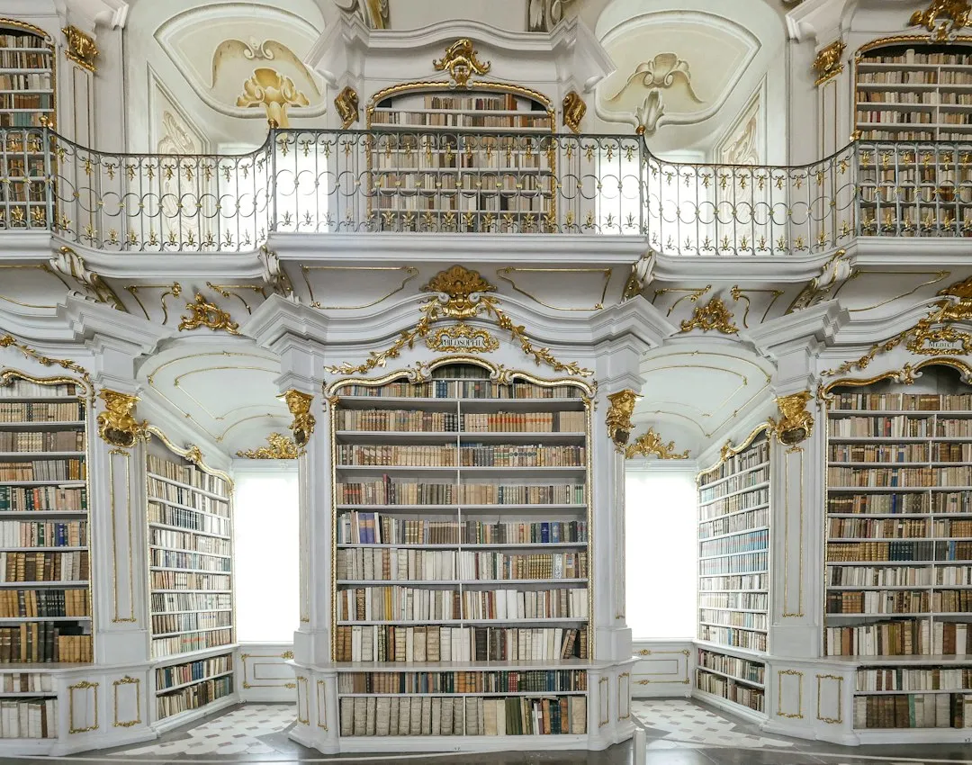 2. Admont Abbey Library, Styria, Austria - The World's Most Beautiful Room (Image Credits: Unsplash)