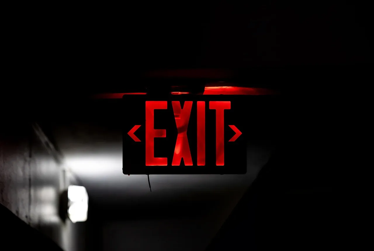 Emergency Exit Signs Become Easier to See (Image Credits: Pixabay)