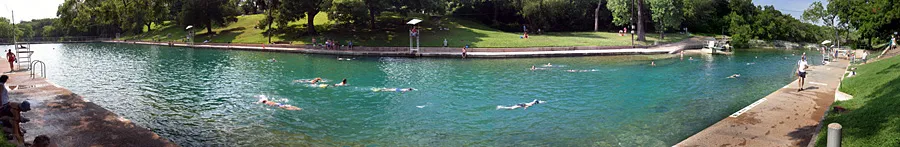 Barton Springs Pool: Austin's Living, Breathing Swimming Hole (By Huzzar, CC BY-SA 3.0)