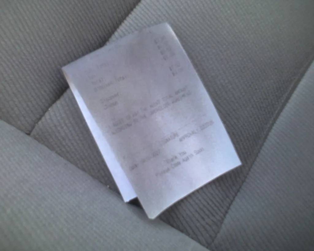 The Core Receipt Habit: Photograph Everything, Immediately (edkohler, Flickr, CC BY 2.0)