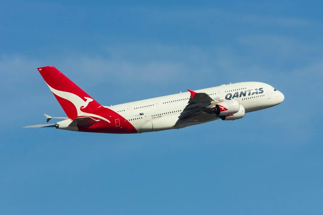 The Qantas "Boing": Landing Gear Is Up (Image Credits: Unsplash)