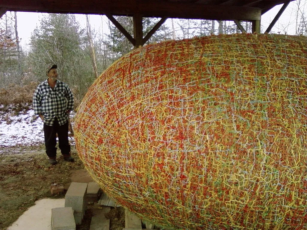 Wisconsin's Heaviest Twine Ball Gets a New Home (dj0ser, Flickr, CC BY 2.0)