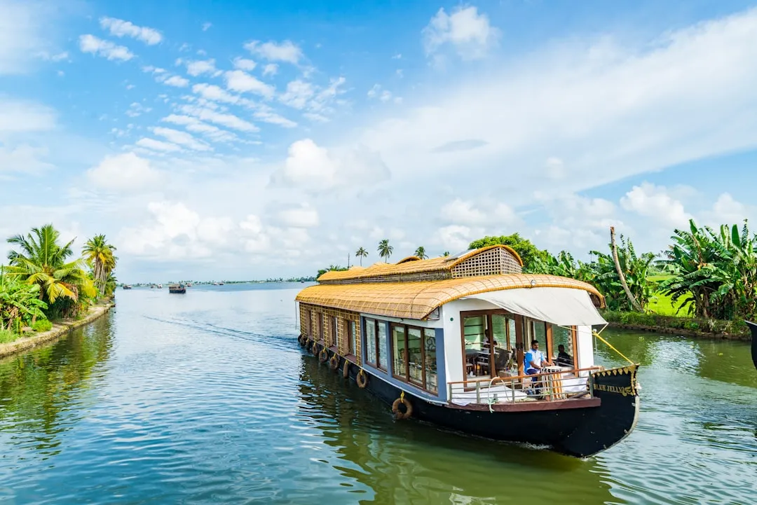 Kerala's Backwaters, India: Water That Moves at the Speed of Life (Image Credits: Unsplash)
