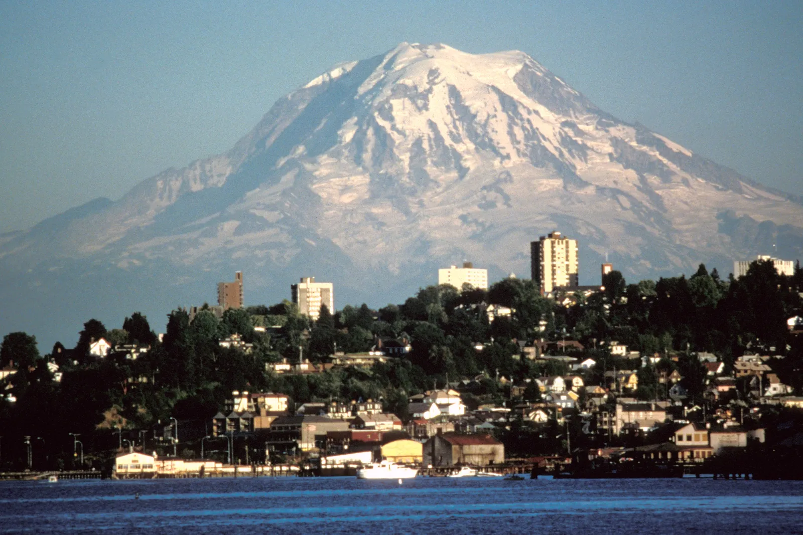 A Town Built Around A Mountain's Shadow (Archived source link, Public domain)
