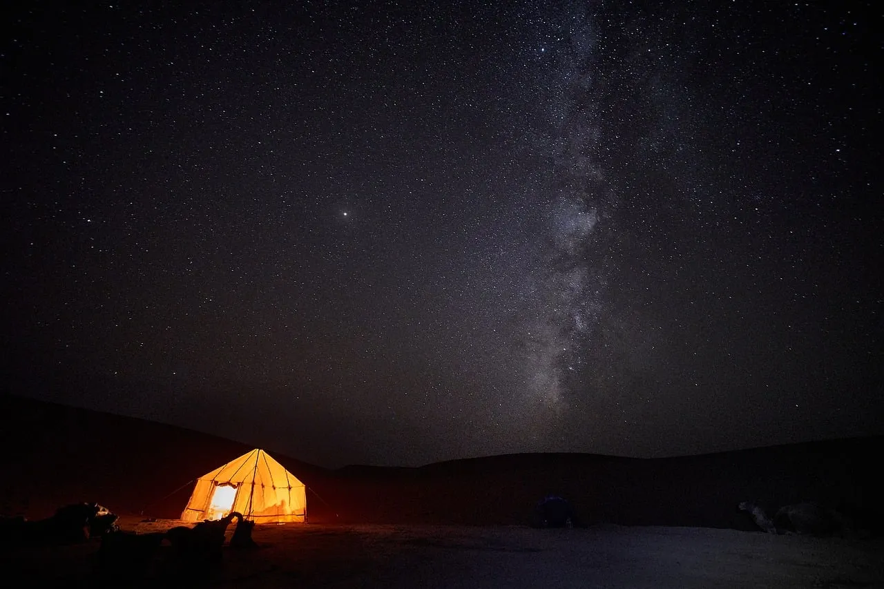 What to Do After Dark: Stargazing in the Desert (Image Credits: Pixabay)