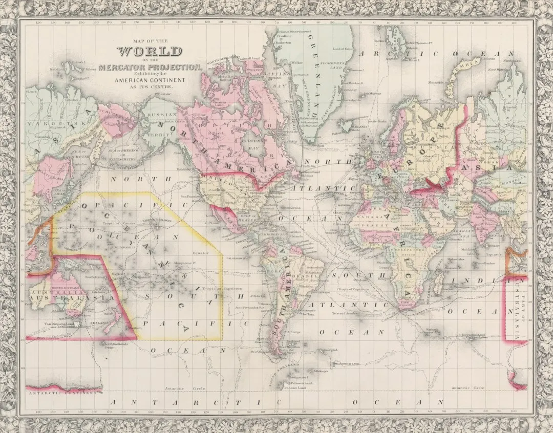 The Mercator Lie That Lasted 450 Years (Image Credits: Unsplash)
