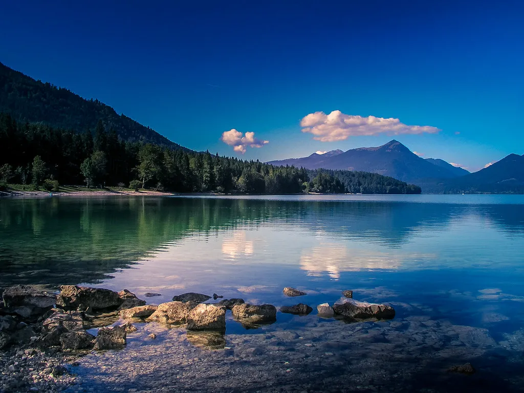 1. Walchensee, Bavaria, Germany - The "Bavarian Caribbean" (vindelikus, Flickr, CC BY-SA 2.0)