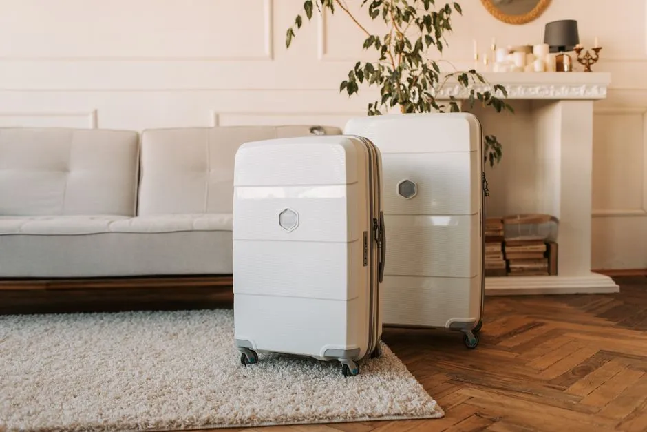 Smart Luggage With Non-Removable Batteries (Image Credits: Pexels)