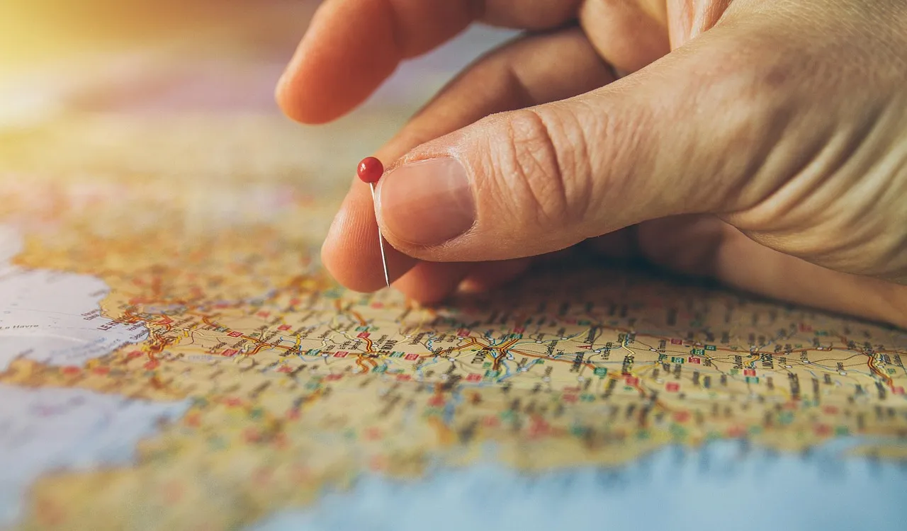9. Packing an Actual Road Atlas (Image Credits: Pixabay)