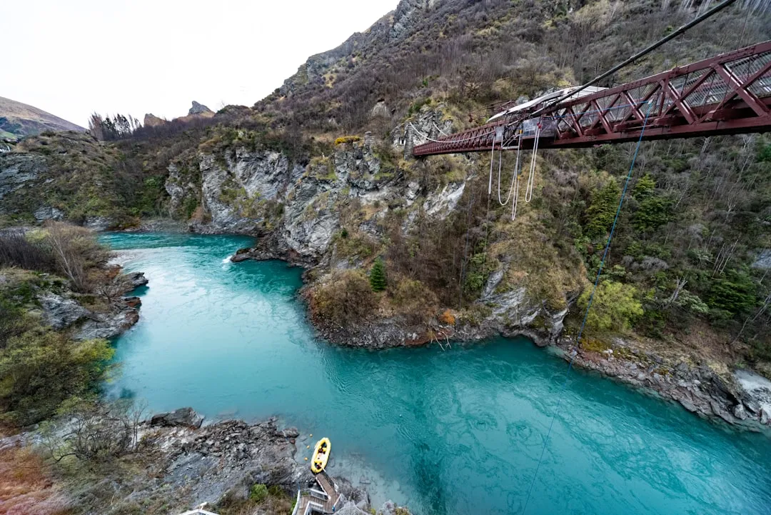 The World's First Commercial Bungee Jump at Kawarau Bridge (Image Credits: Unsplash)