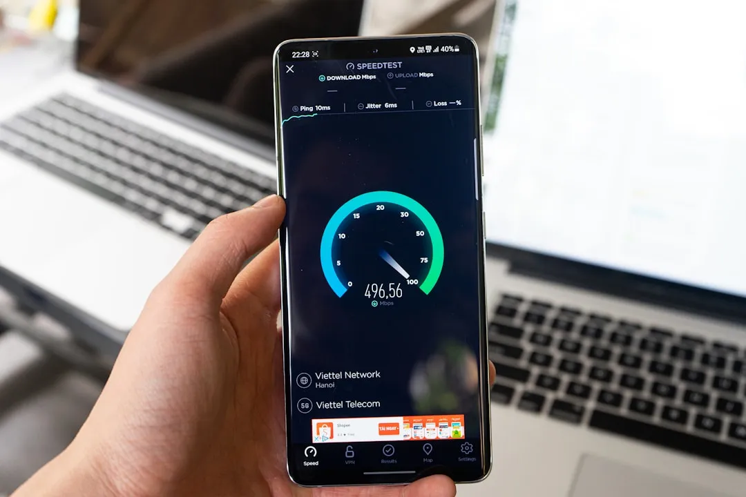 Run a Speed Test Before You Sit Down and Order (Image Credits: Unsplash)