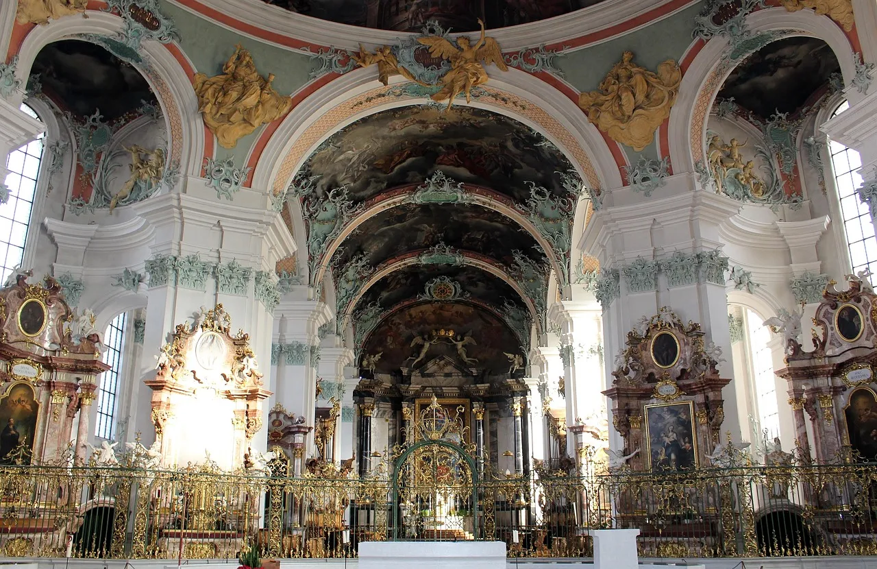 5. Abbey Library of St. Gallen, Switzerland - A UNESCO Treasure Older Than Nations (Image Credits: Pixabay)
