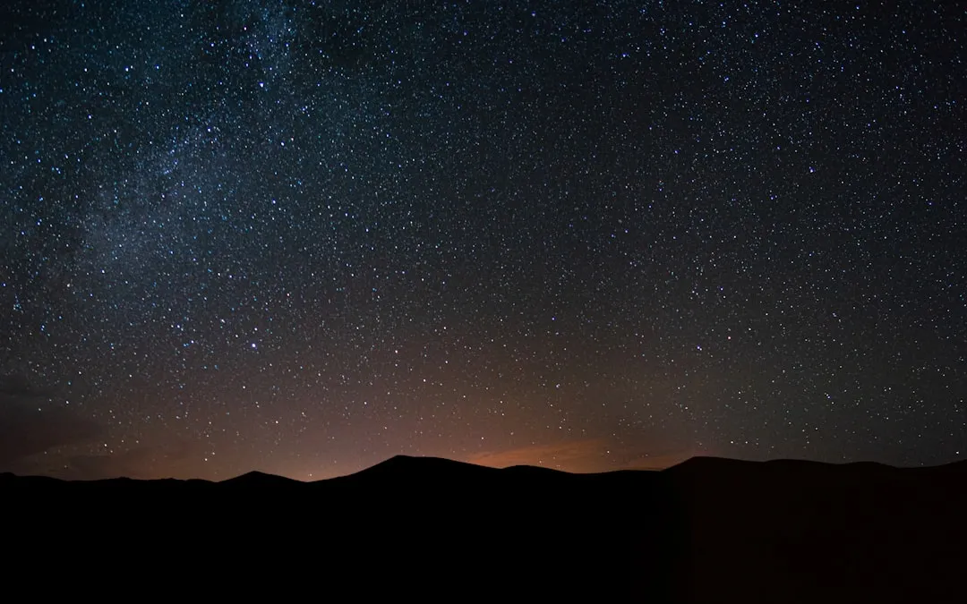 Stargazing in the Desert Speaks Directly to Fire Sign Curiosity (Image Credits: Unsplash)