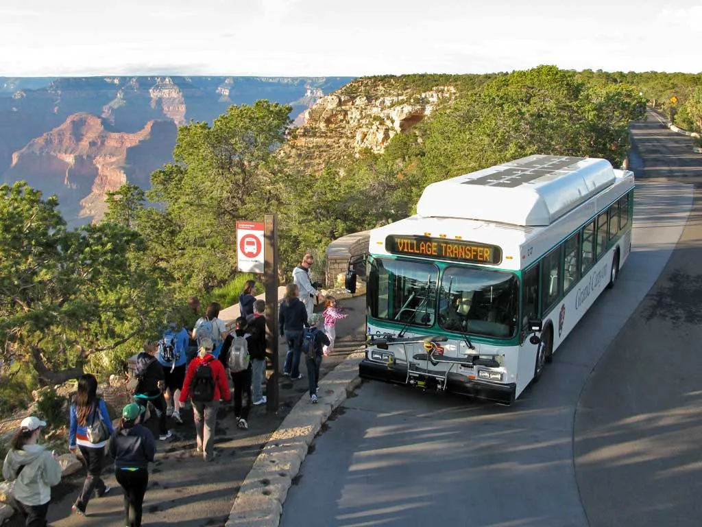 The Practical Habit: How to Actually Use Shuttles Well (By Grand Canyon National Park Service, NPS Photo by Michael Quinn, Public domain)