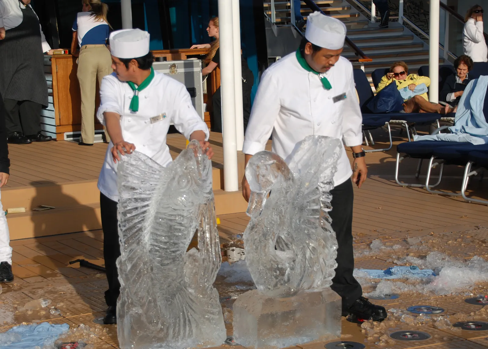 The Quiet Truth About Impermanence (Ice Carving Contest aboard the Celebrity Equinox, CC BY-SA 2.0)